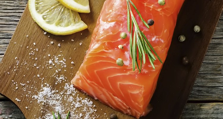 salmon with lemon and rosemary