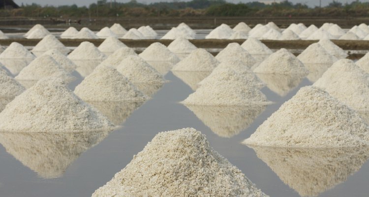 Un galón de agua de mar te dejará aproximadamente un salero lleno.