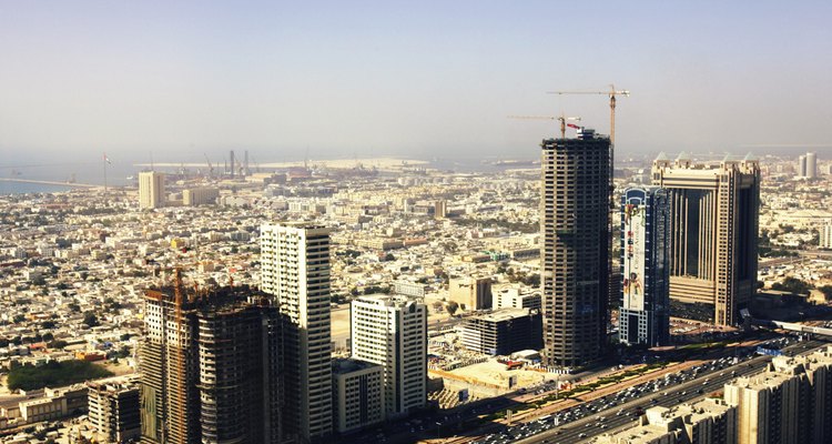Dubai, Emiratos Árabes Unidos, es una ciudad hecha de petróleo.
