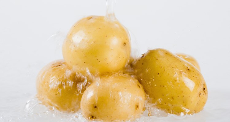 As batatas são uma boa escolha para experimentos de osmose