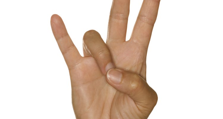Teaching sign language can offer a deaf person a rewarding job.