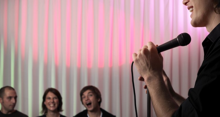Telling jokes