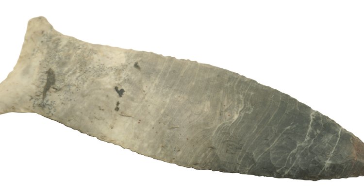 Las lanzas y cuchillos de pedernal son algunos de los artefactos conocidos más antiguos hechos por el hombre.
