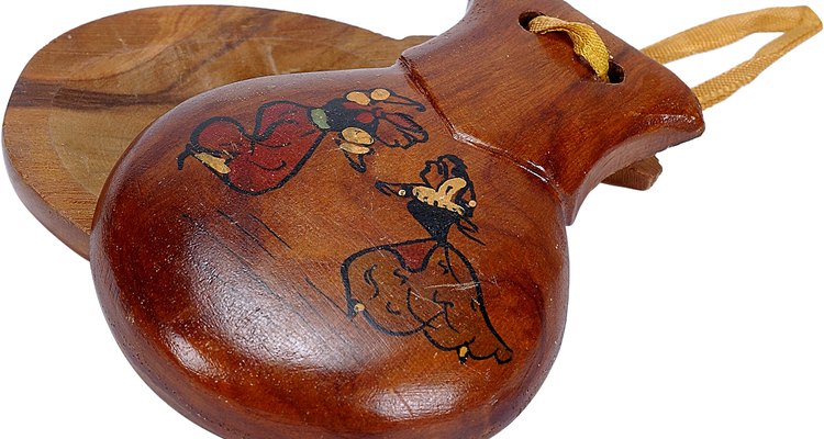 Tying castanets properly helps produce the best sound.