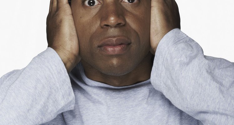 Foam or wax earplugs can provide relief from noise.