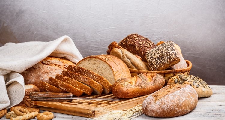 Collection of baked bread