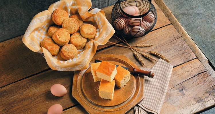 Biscuits and Corn Bread