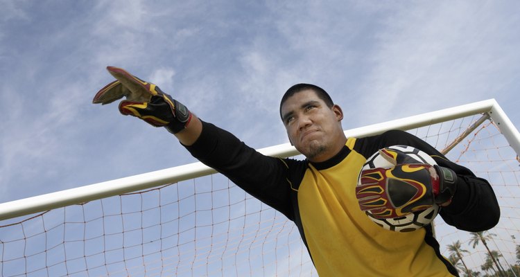 Goleiro de futebol