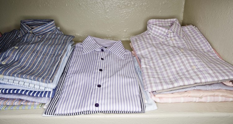 Folded shirts