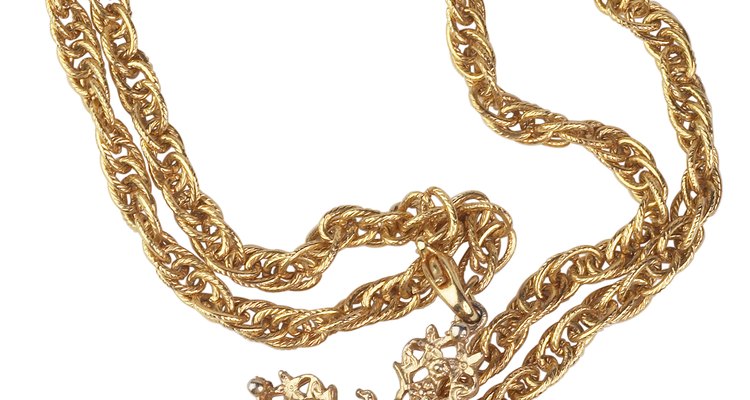 Gold acts as the filler for gold jewellery.