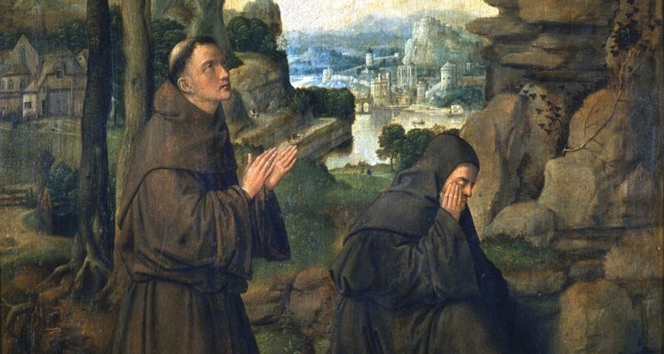 Monges cristãos devotavam suas vidas a realizar trabalhos espirituais