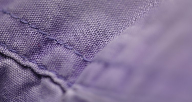 For sturdier seams, sew two rows of stitches.