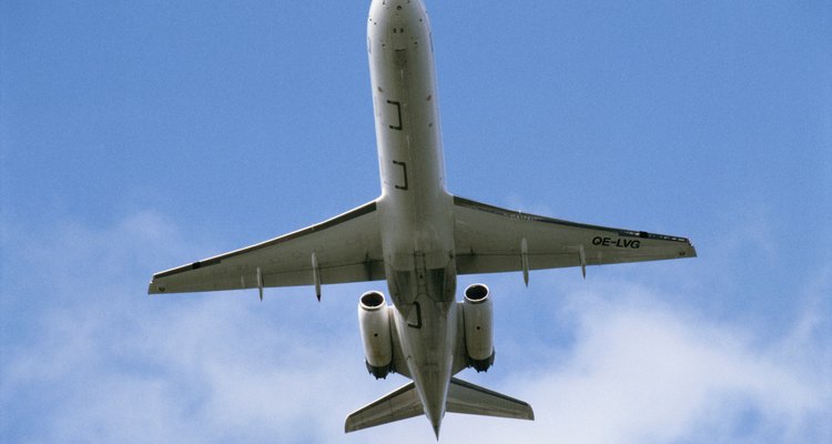 Avião em voo