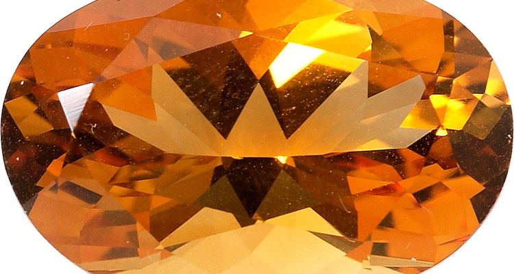 A homemade faceting machine can be used to cut rough gems.