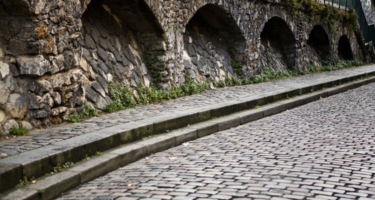 Wall, column, walkway and road taper can be expressed in degrees or inches per foot.