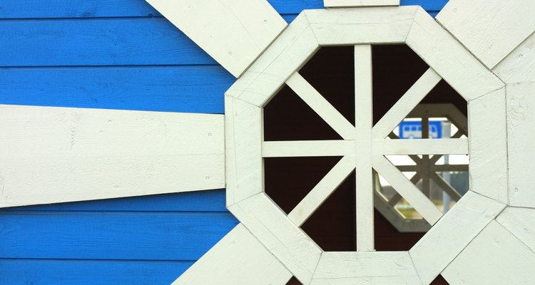 Regular octagons can often be found in architectural forms, such as this window.