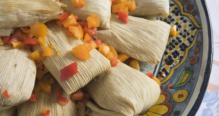 Se comen tamales durante el día de La Candelaria.