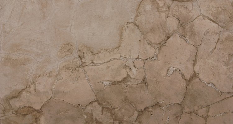 A plaster ceiling can peal and crack when exposed to moisture problems.