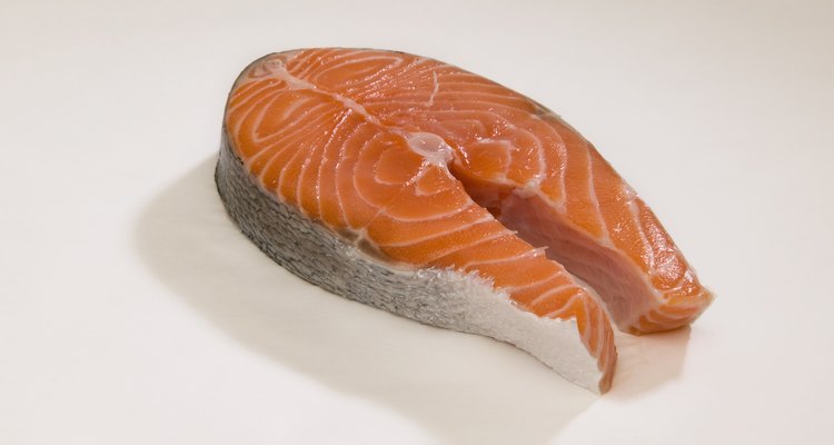 El salmón es rico en lisina.