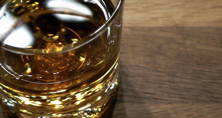 Whisky en un vaso