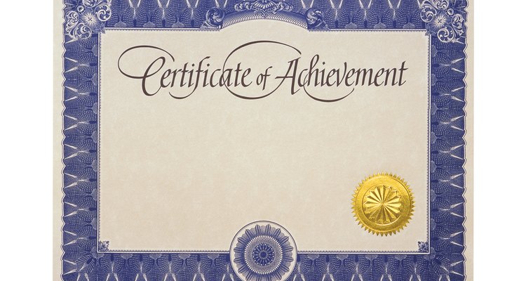 Puedes usar certificados para recompensar los logros de tus estudiantes de la escuela dominical.