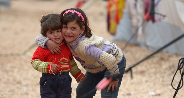 Your donation could help refugees fleeing conflict in countries such as Syria.