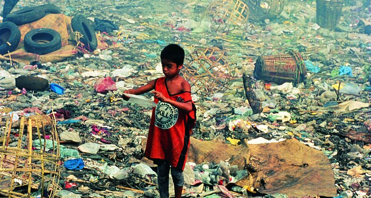 La pobreza no es algo que alcanza sólo a los niños de los países tercermundistas.