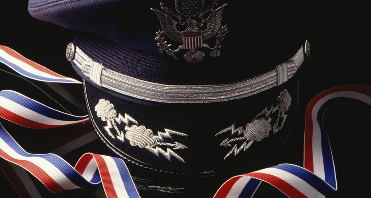 Air Force officers hat and bow