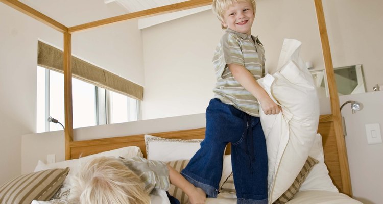 Kids jumping on memory foam beds won't hurt the mattress.