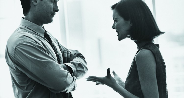 Couple having an argument