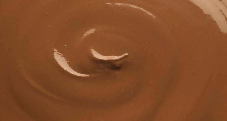 Endurece el chocolate muy suave en cuestión de minutos.