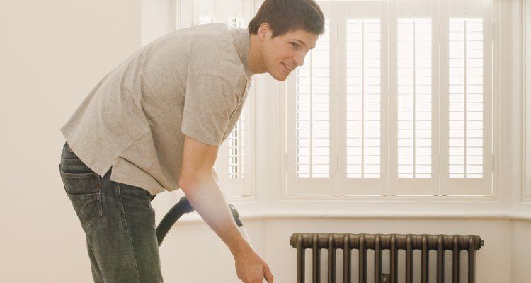 Vacuuming interrupts the life cycle of fleas.