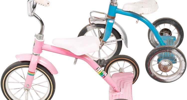 Decore às bicicletas para um desfile de rua