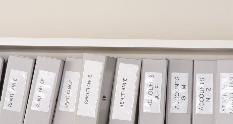 A simple way to make a 3-ring binder to keep your important papers.