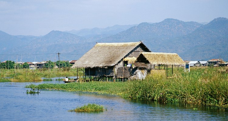 Puedes llegar a Inle Lake a pie, en un viaje de dos días partiendo de Kalaw.