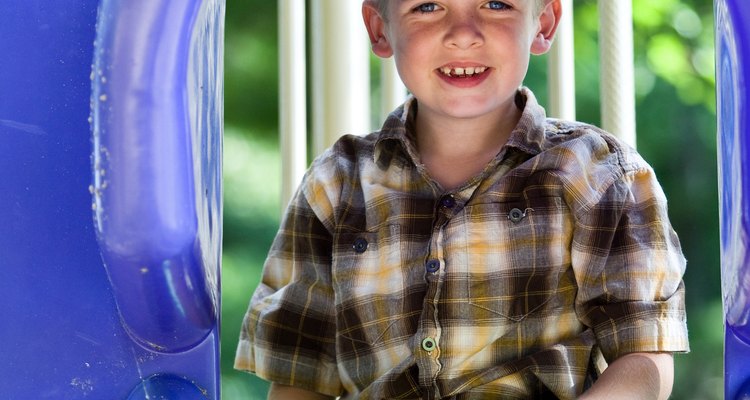 A Little Tikes outdoor playground is easy to assemble.