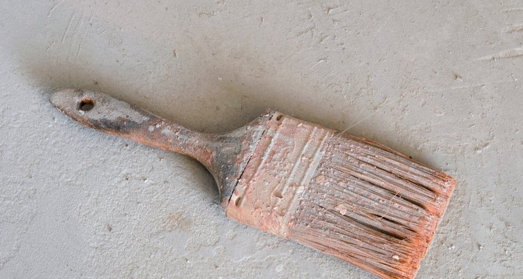 Donlt use a nylon paintbrush on Lincrusta, because it will leave marks in the finish.