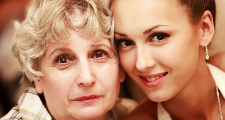 Bride with grandmother