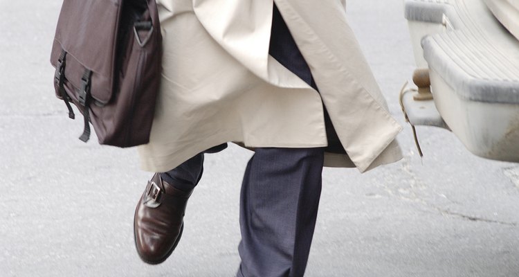 The trench coat is a classic.