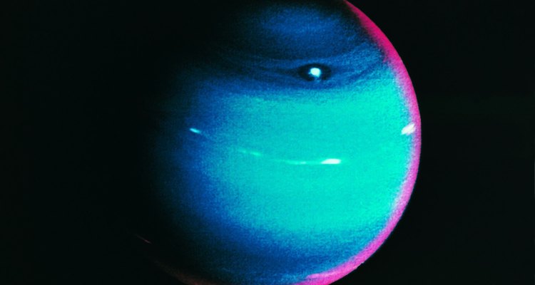 Neptuno es el más pequeño de los gigantes gaseosos.