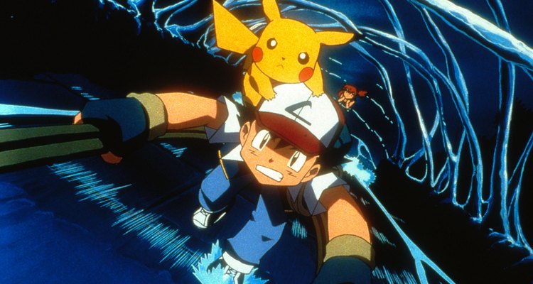 O Lt. Surge usa um Pikachu de nível 18, um de seus três Pokemons elétricos