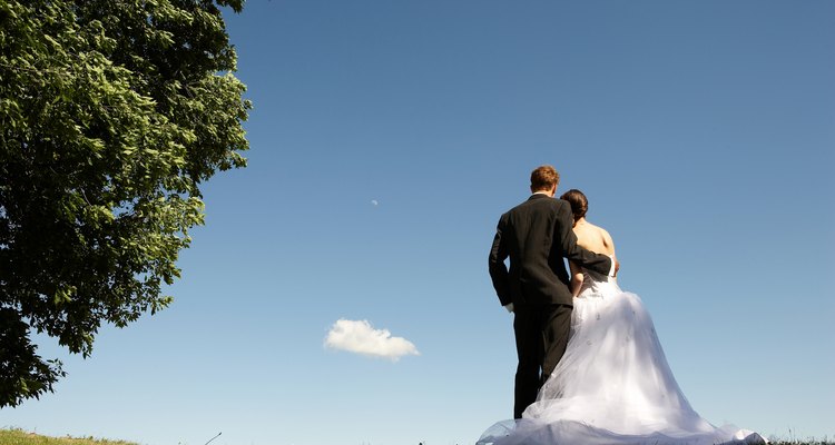 When hemming a bridal gown, be sure to take your time.