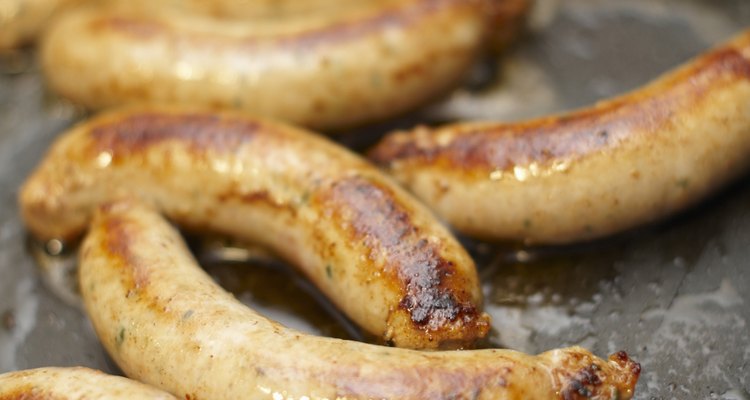 Keep your sausage warm until you are ready to serve it.