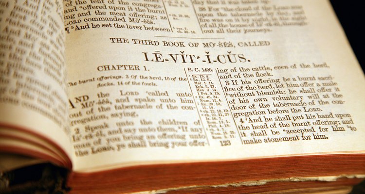 El libro de Levítico era el código sacerdotal para la vida.