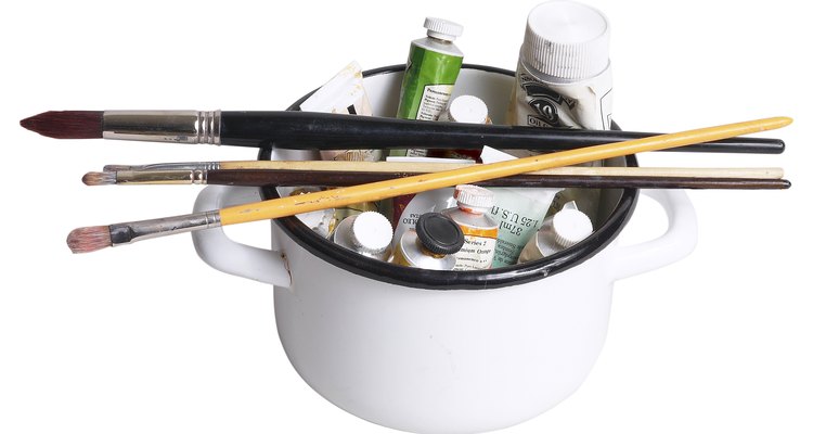 Turpentine is often used to clean paintbrushes and other craft items