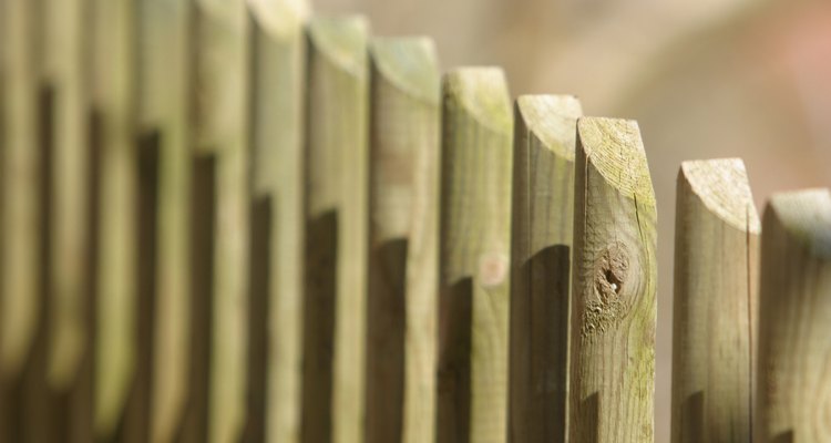 Some fences don't require concrete reinforcement.