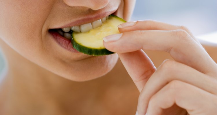 A casca do pepino é uma boa fonte de vitamina A e fibras