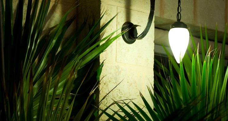 Come home on a dark night to a brightly-lit front door.