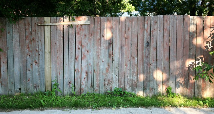 Keep your fence in good condition by cleaning it once a year.