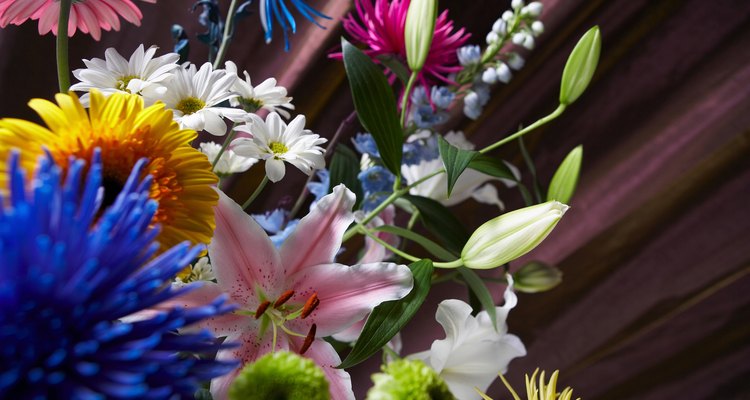 Cut flowers in OASIS floral foam should stay pretty for days.